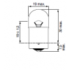 Gloeilampen BA15S 5W 10W